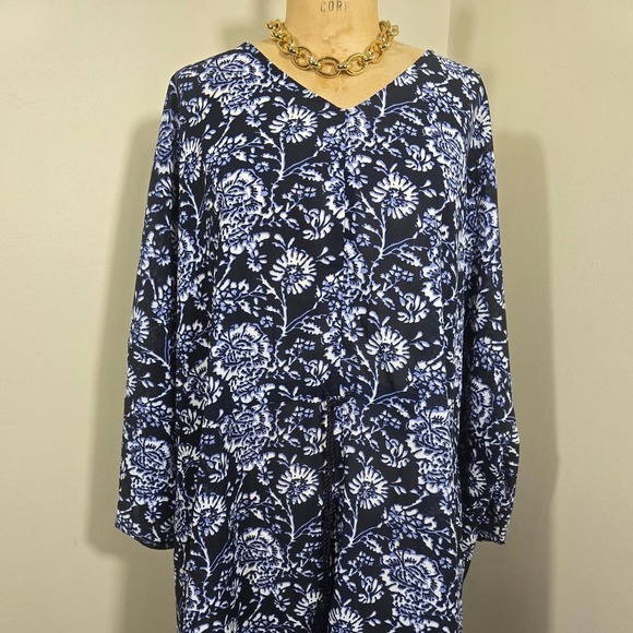 Dresses & Skirts - Ellos floral sheer dress size 38/40 5X